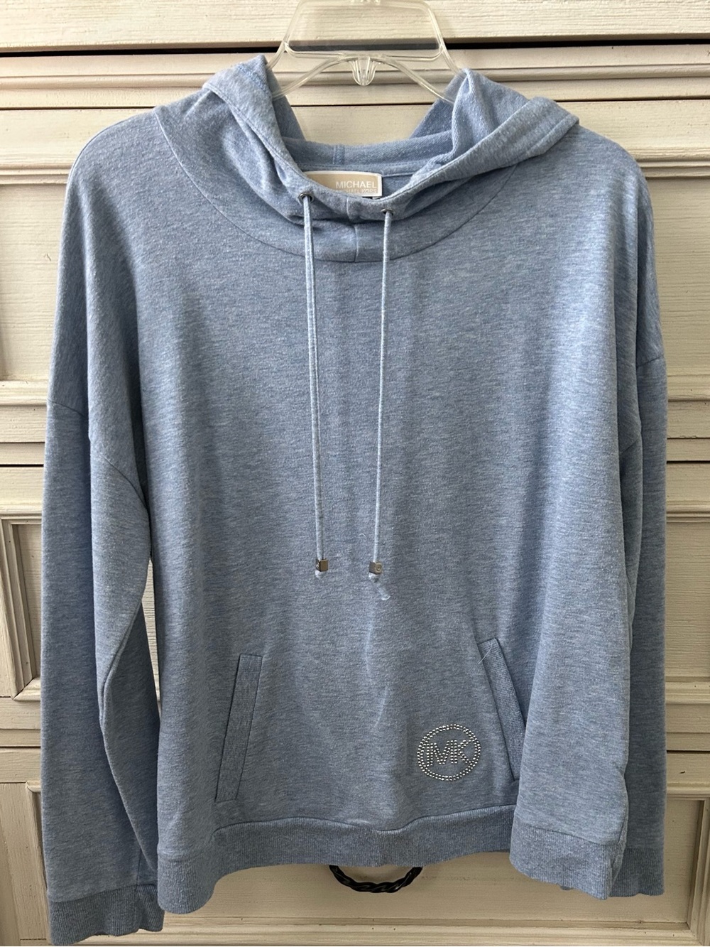 Michael Kors Light Blue Pullover Hoodie